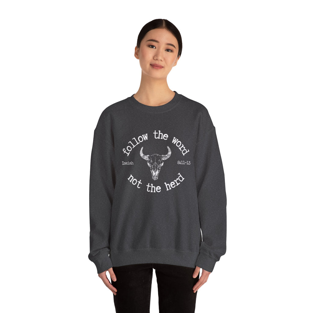 Isaiah 8:11-13 - Christian Crewneck Sweatshirt