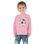 Soccer Work Hard Pray Hard - Toddler Long Sleeve