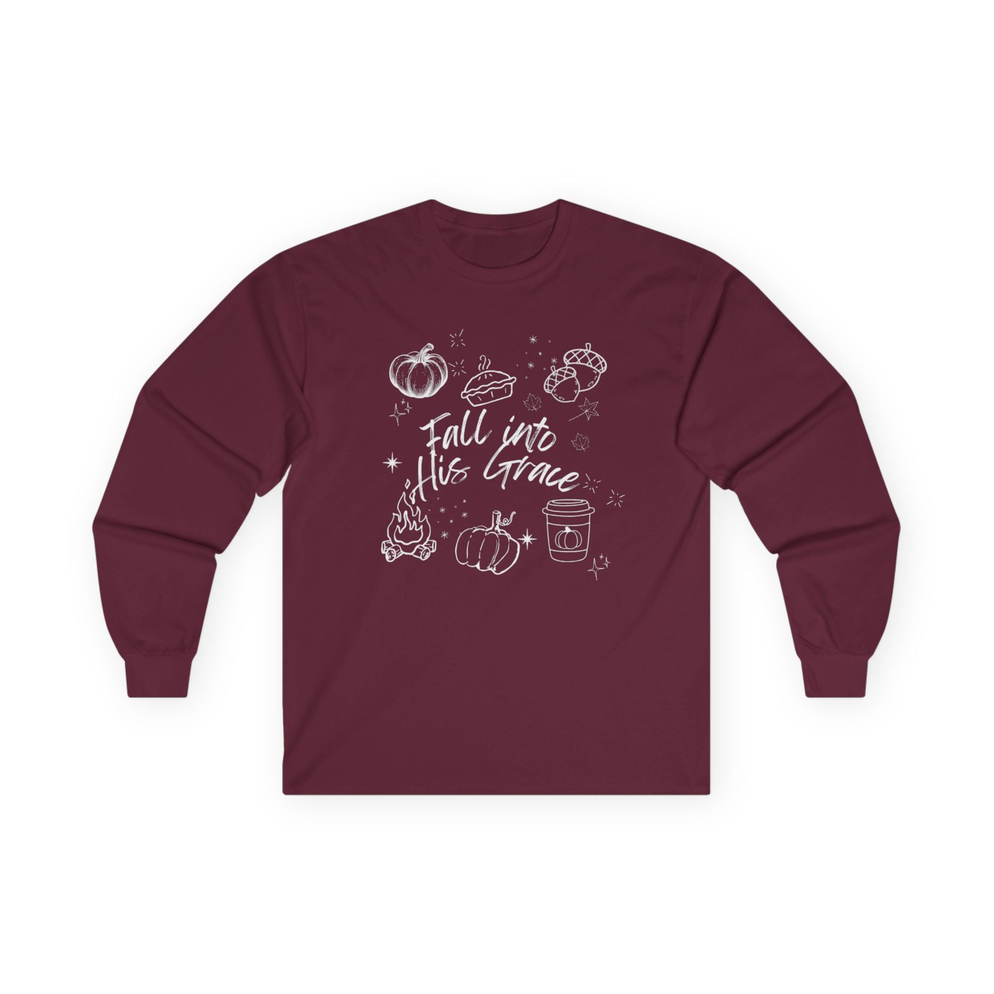 Fall Into His Grace - Christian Long Sleeve