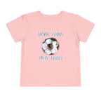 Soccer Work Hard Pray Hard - Toddler Tee