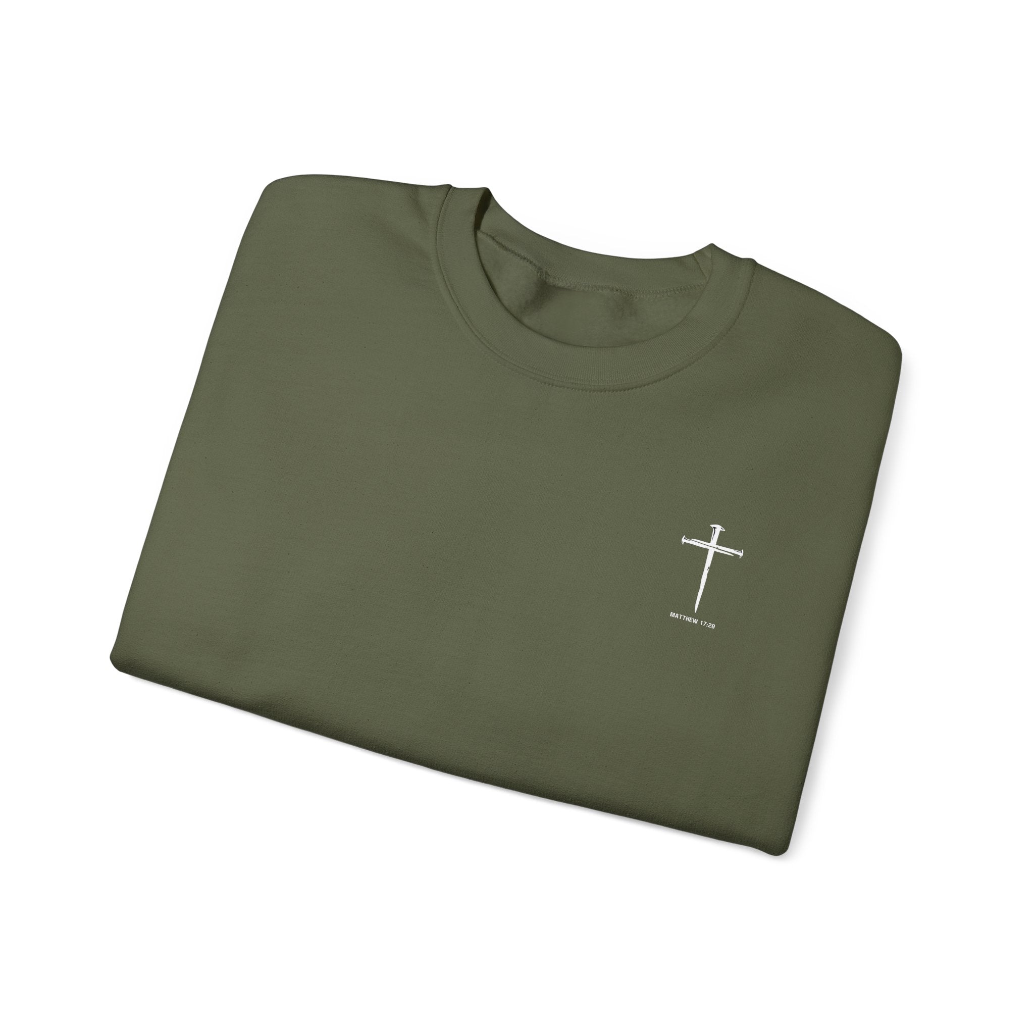 Matthew 17:20 - Christian Crewneck Sweatshirt