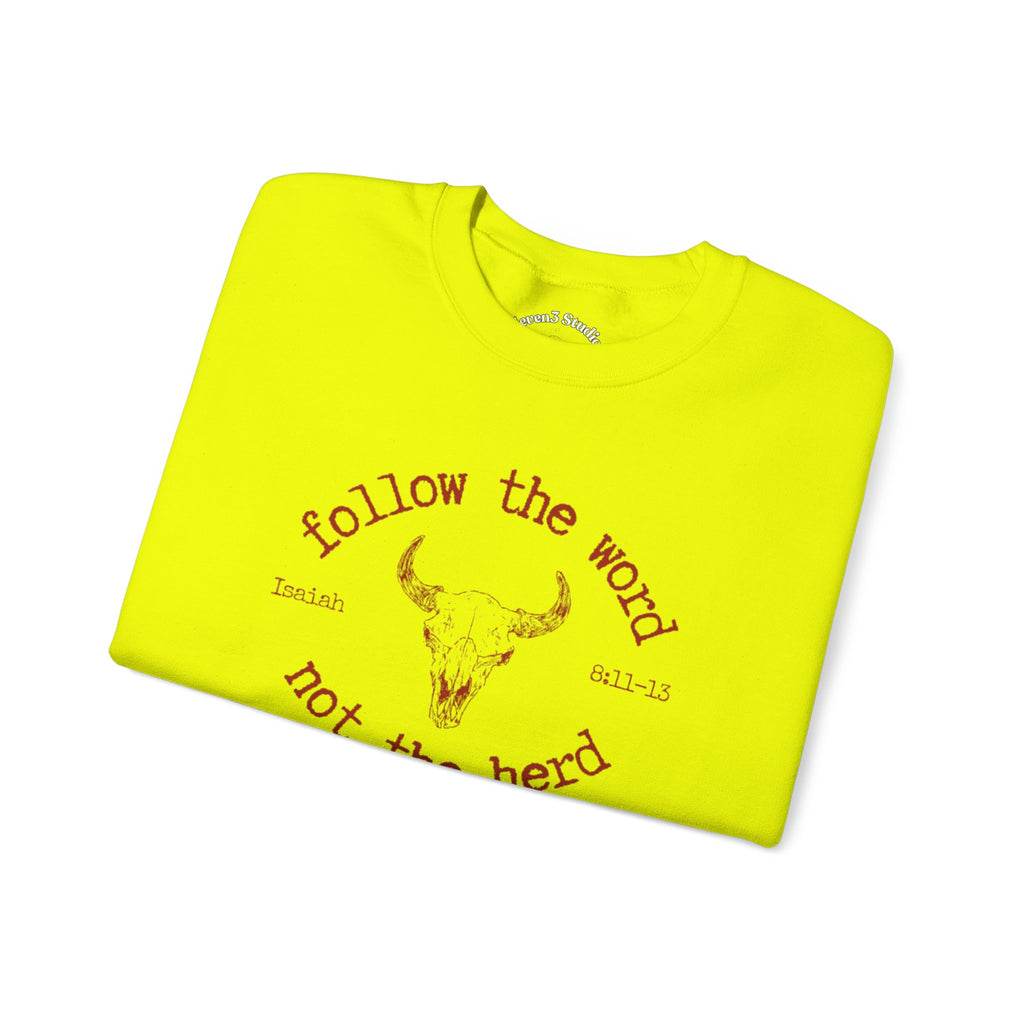 Isaiah 8:11-13 - Christian Crewneck Sweatshirt