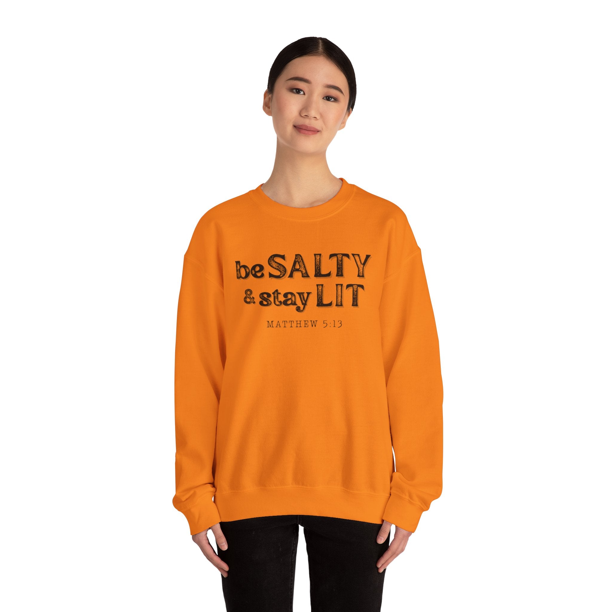 Matthew 5:13 - Christian Crewneck Sweatshirt