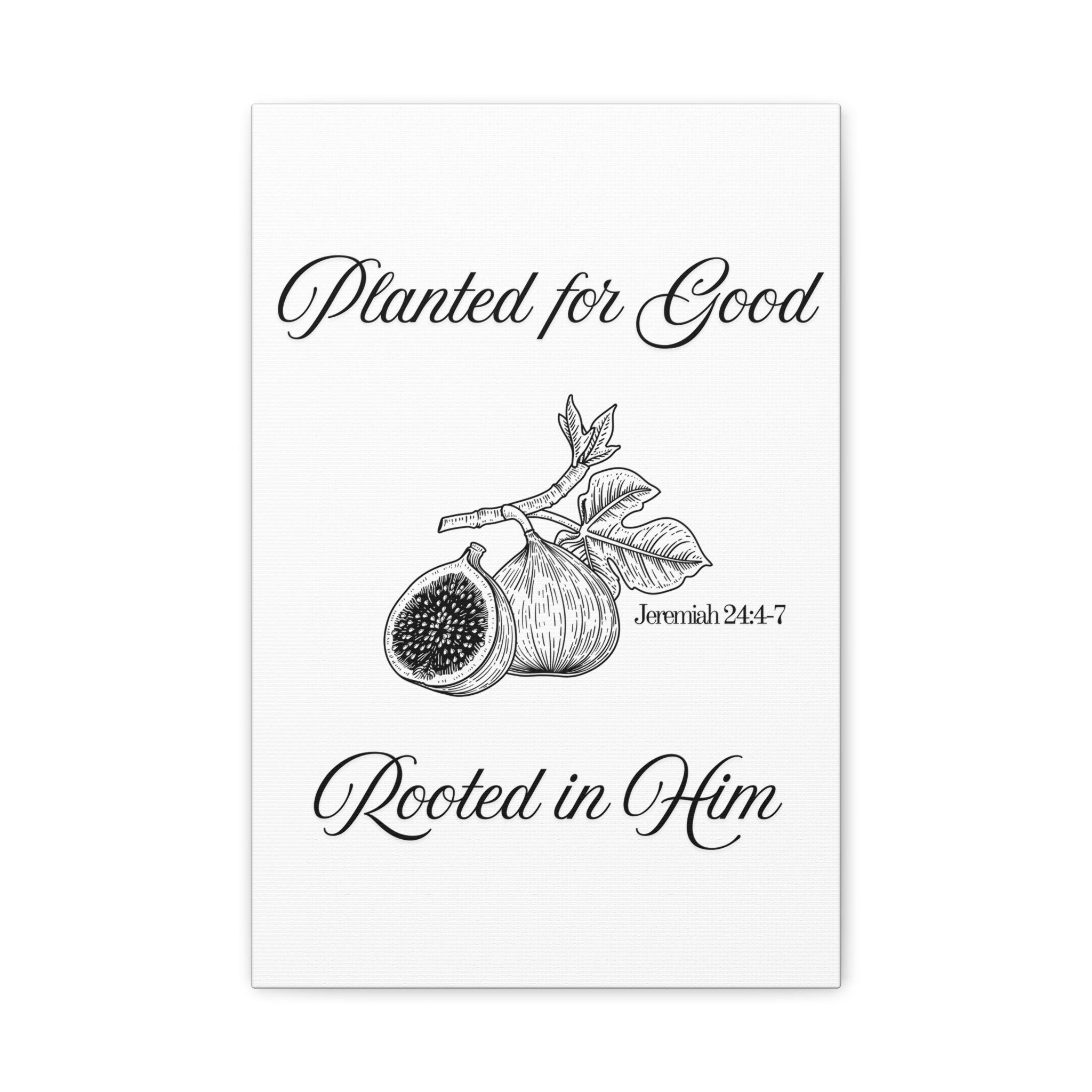 Jeremiah 24:4-7 - Christian Wall Art