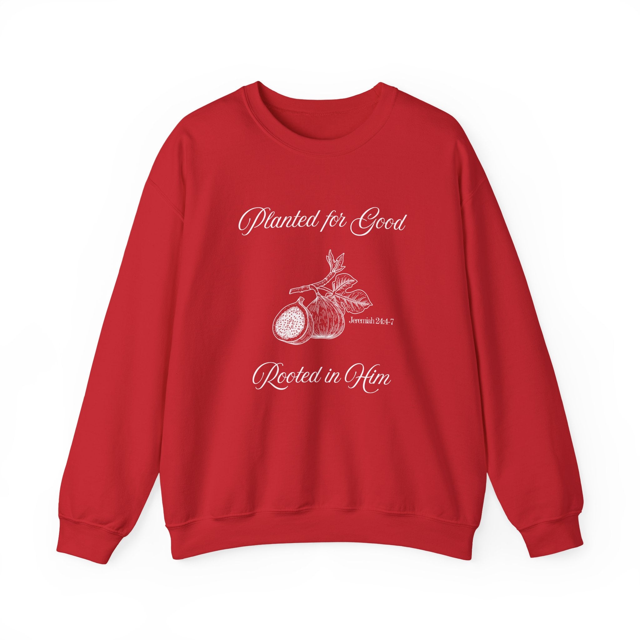 Jeremiah 24:4-7 - Christian Crewneck Sweatshirt