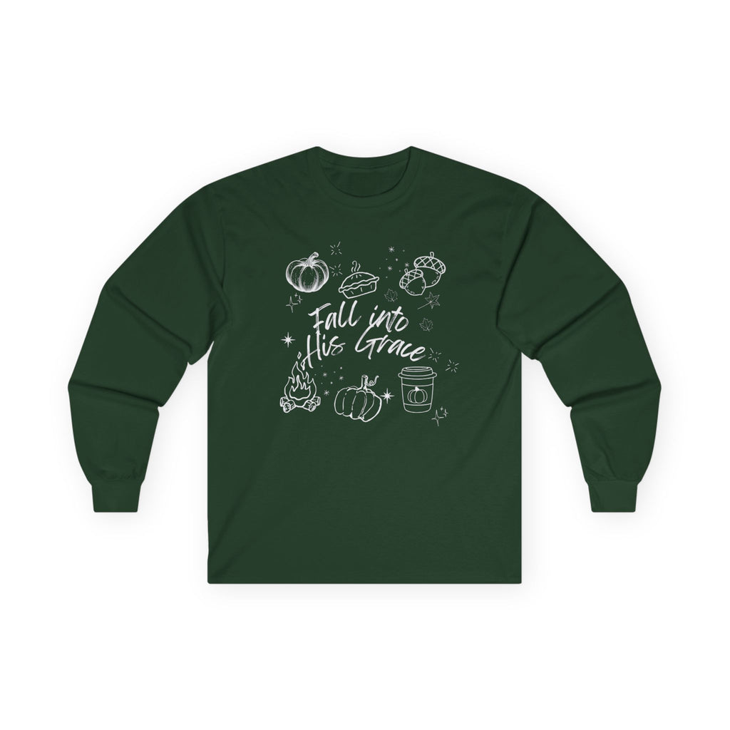 Fall Into His Grace - Christian Long Sleeve
