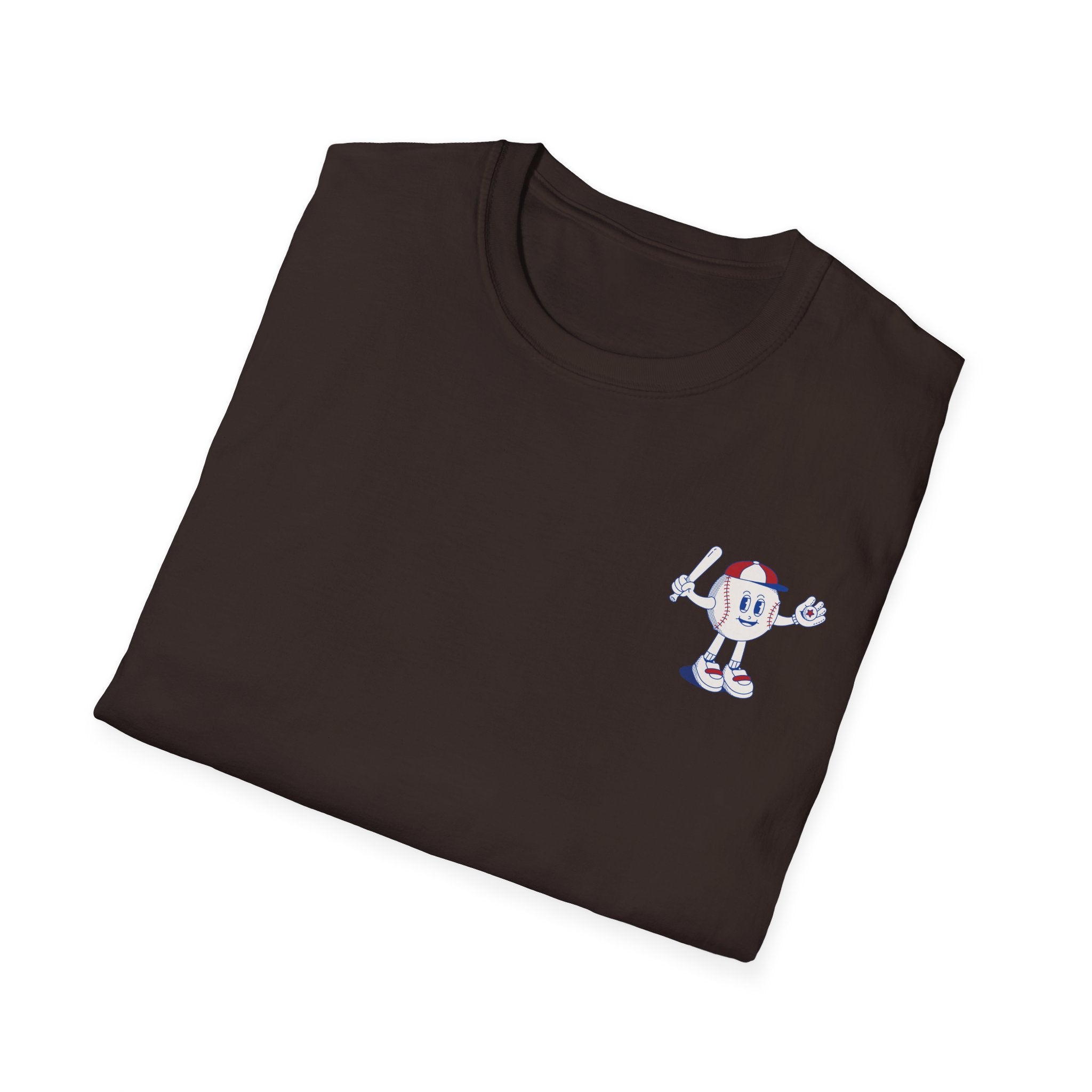 Retro Baseball Boy - Graphic Tee