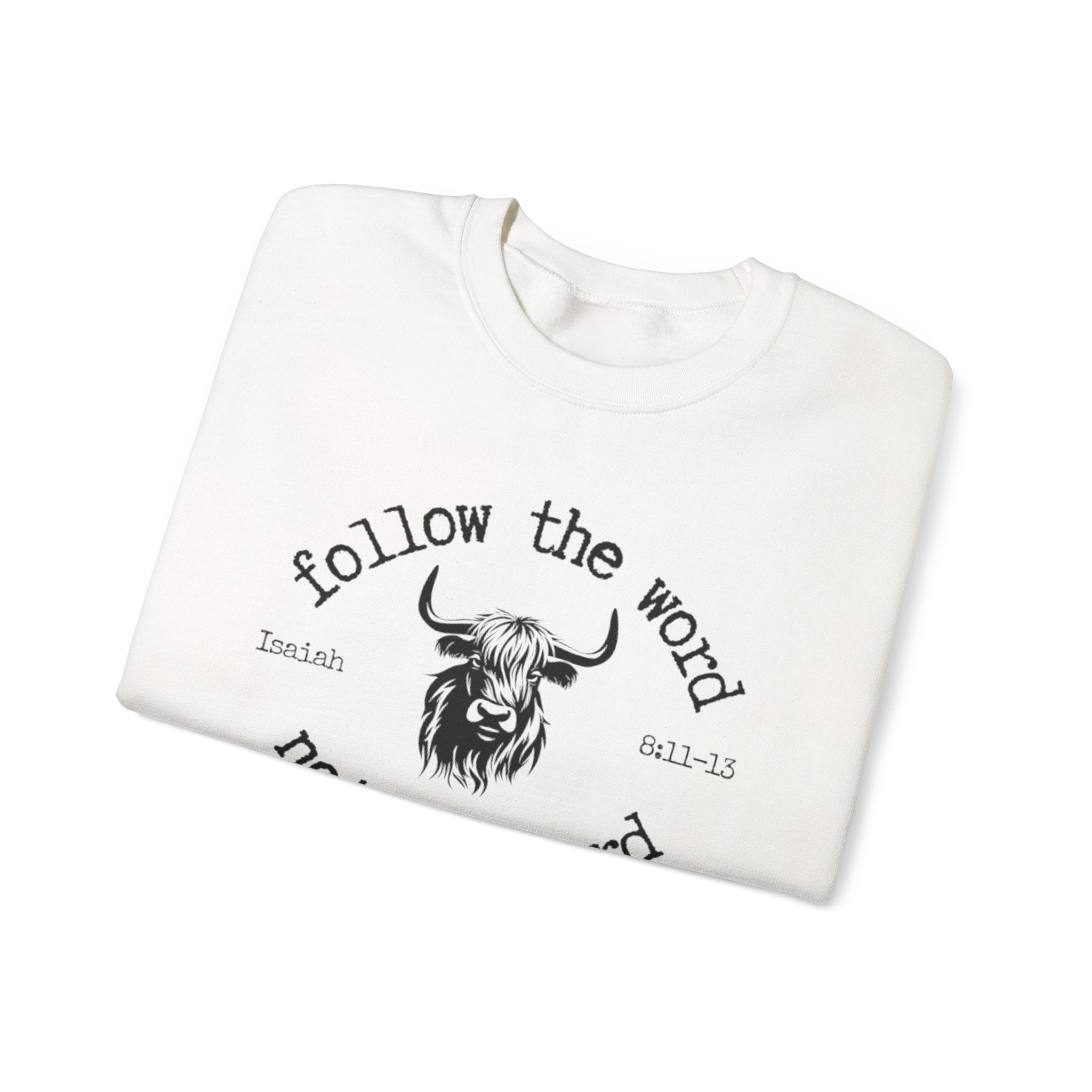 Isaiah 8:11-13 - Christian Crewneck Sweatshirt