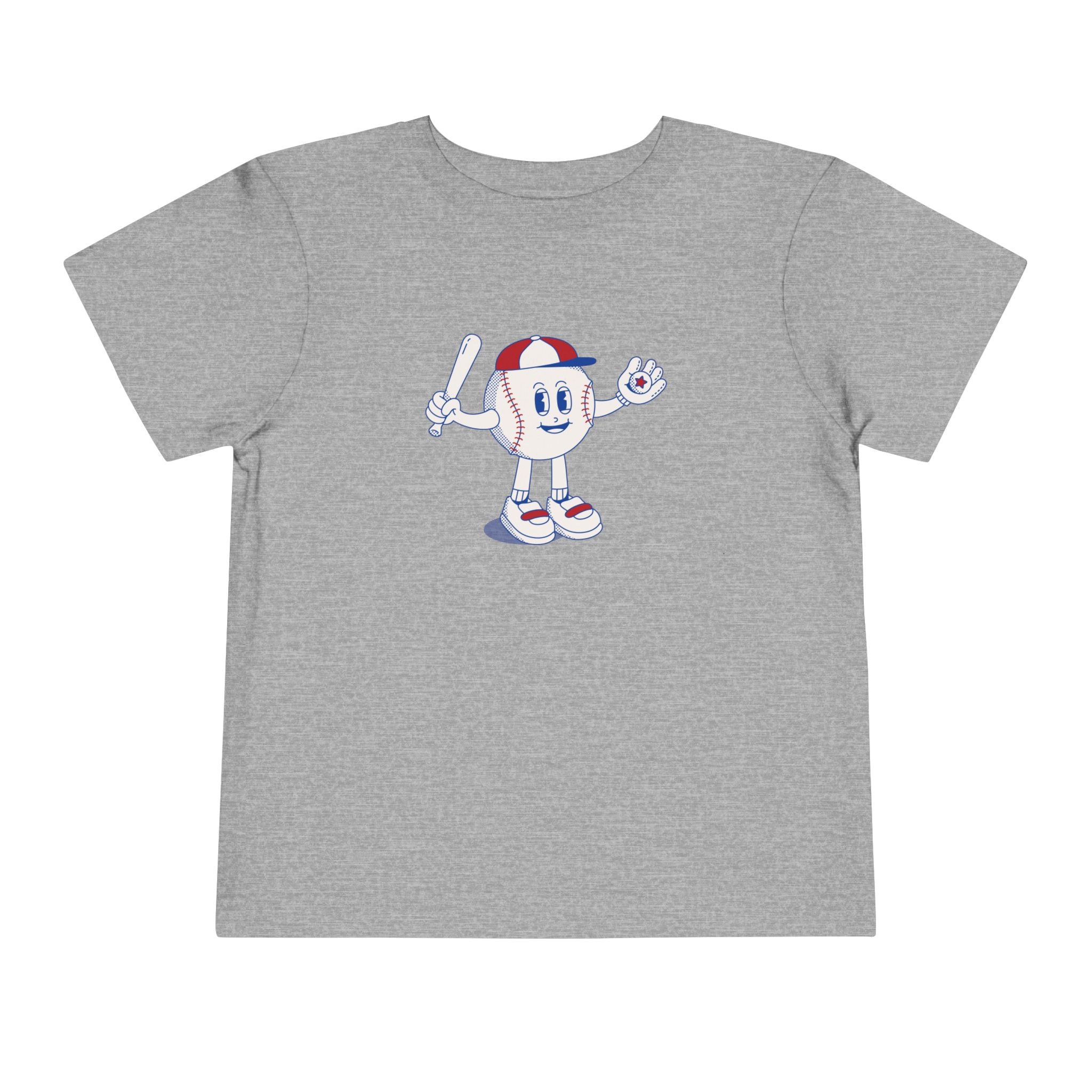 Retro Baseball Boy - Toddler Tee