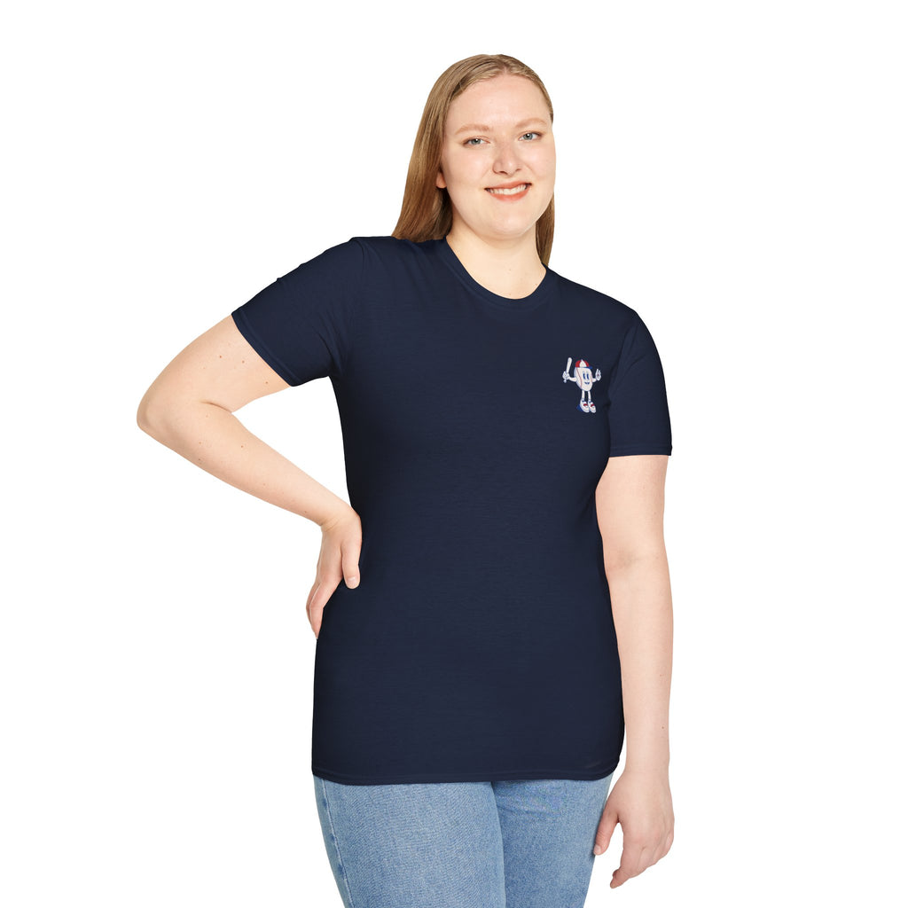 Retro Baseball Boy - Graphic Tee