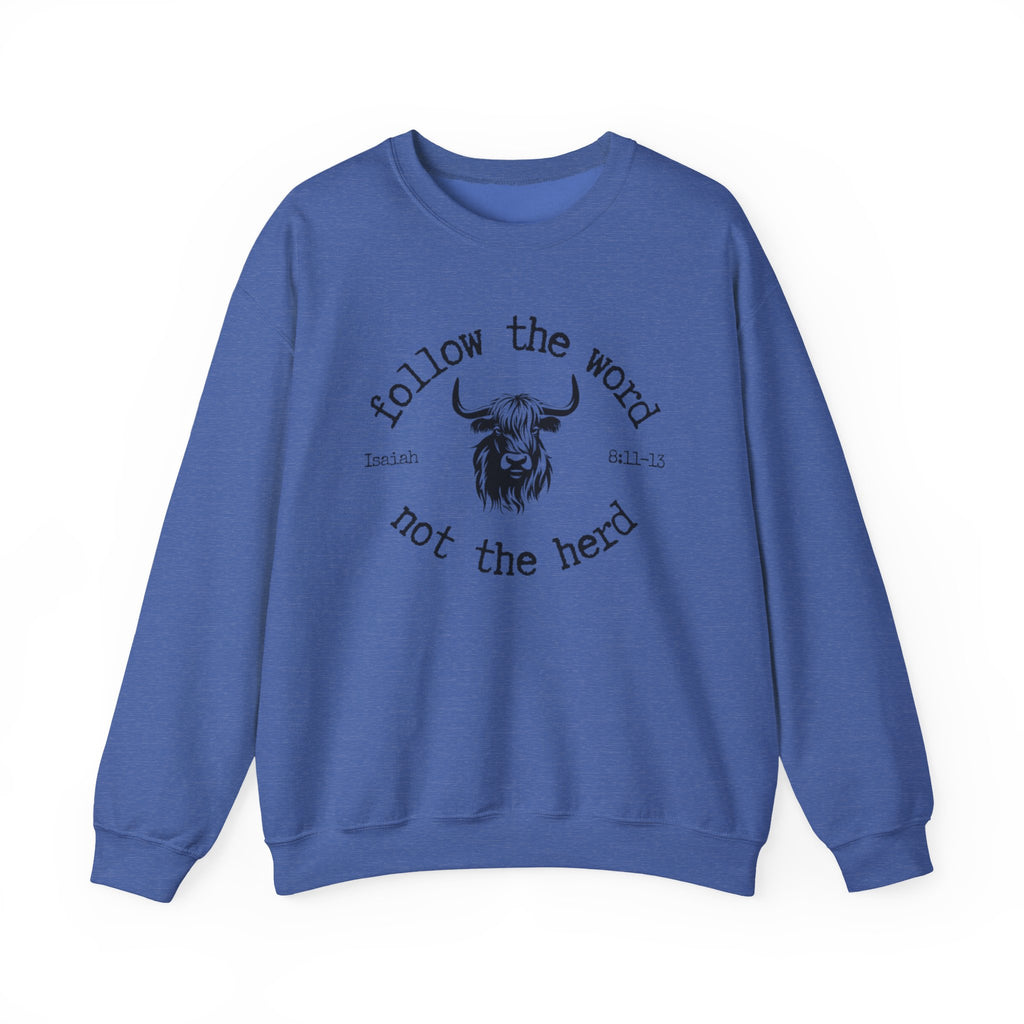 Isaiah 8:11-13 - Christian Crewneck Sweatshirt