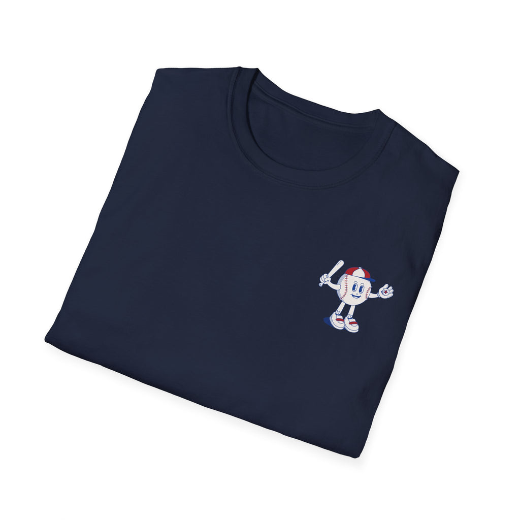 Retro Baseball Boy - Graphic Tee