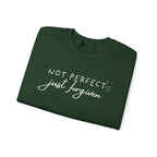 Just Forgiven - Christian Crewneck Sweatshirt