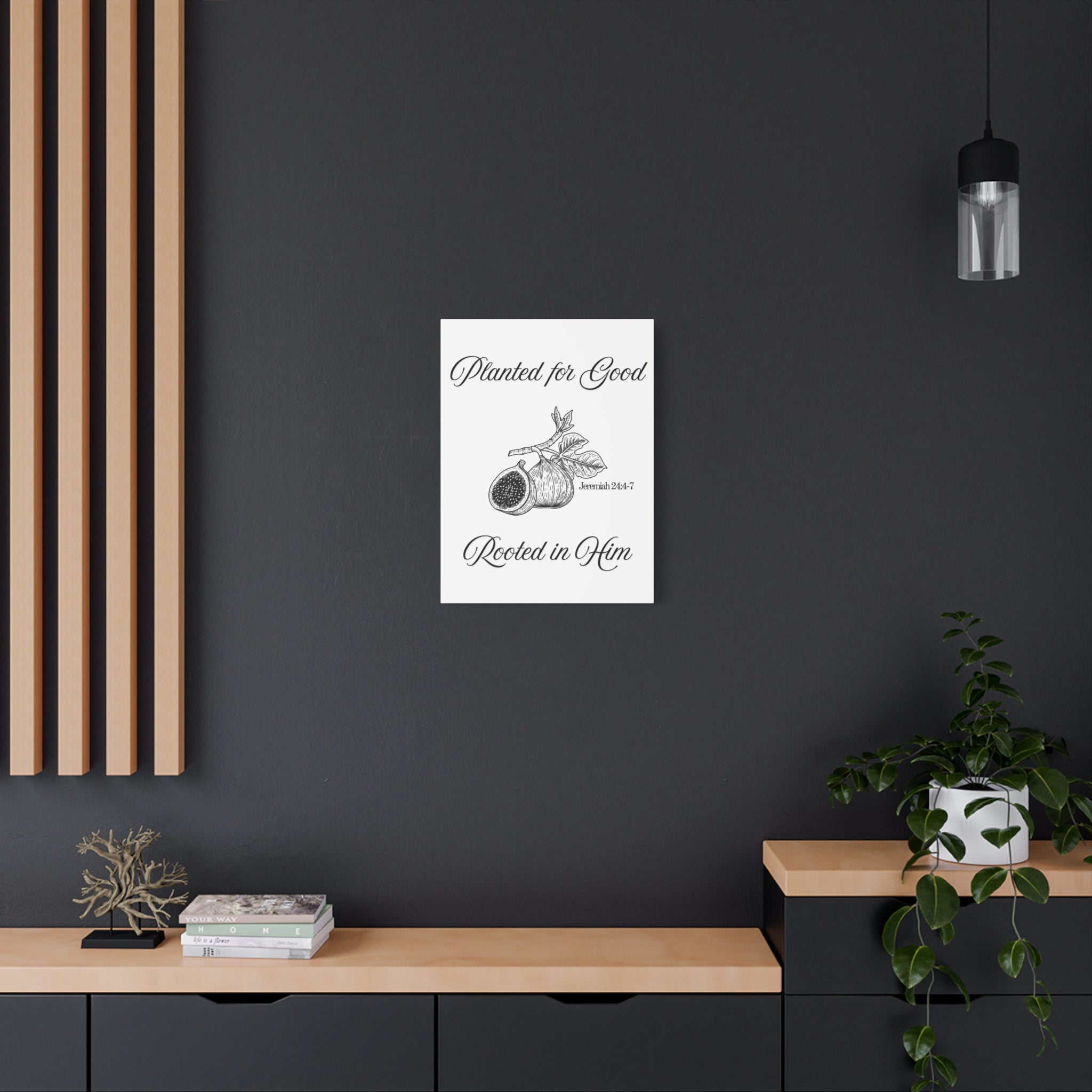 Jeremiah 24:4-7 - Christian Wall Art