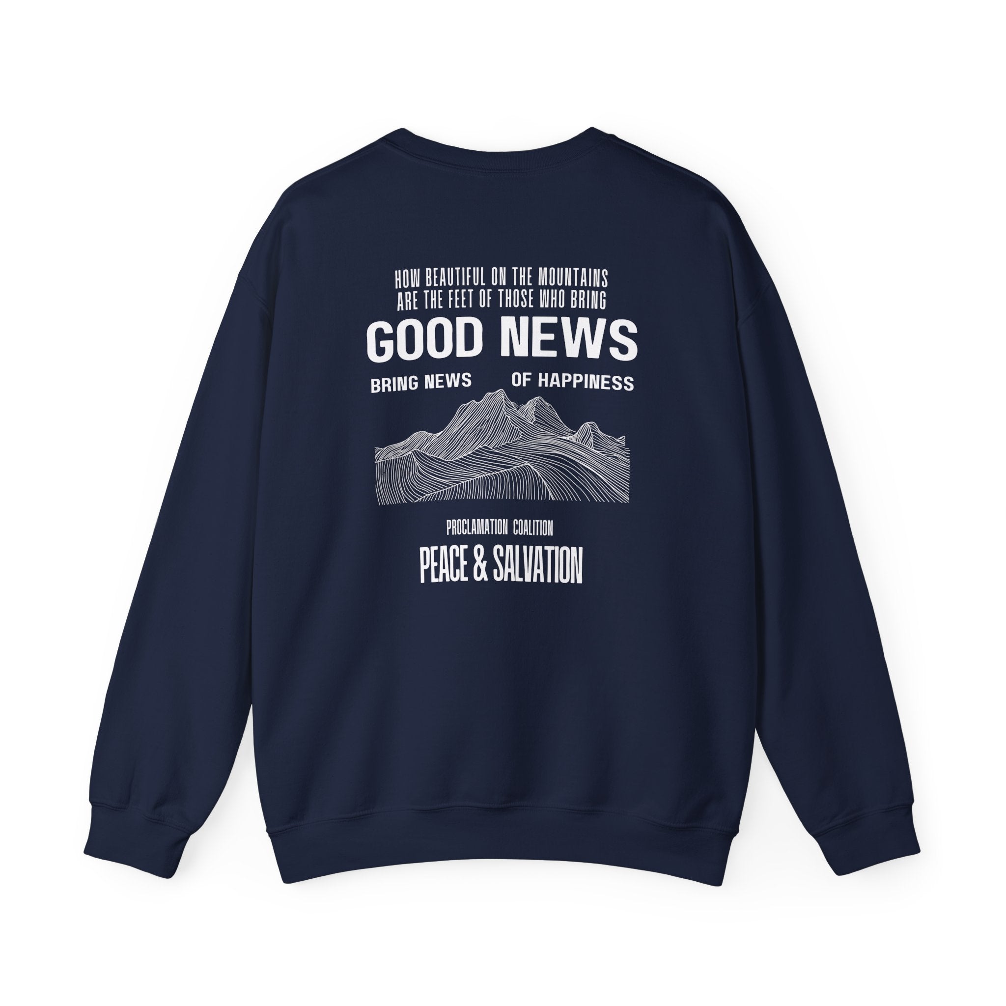 Isaiah 52:7 - Christian Crewneck Sweatshirt