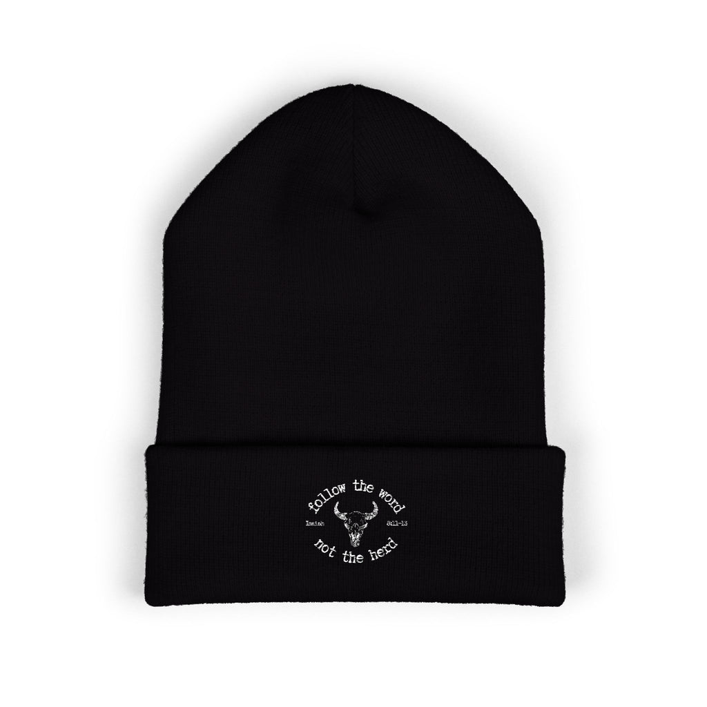Isaiah 8:11-13 - Christian Beanie (Embroidered)