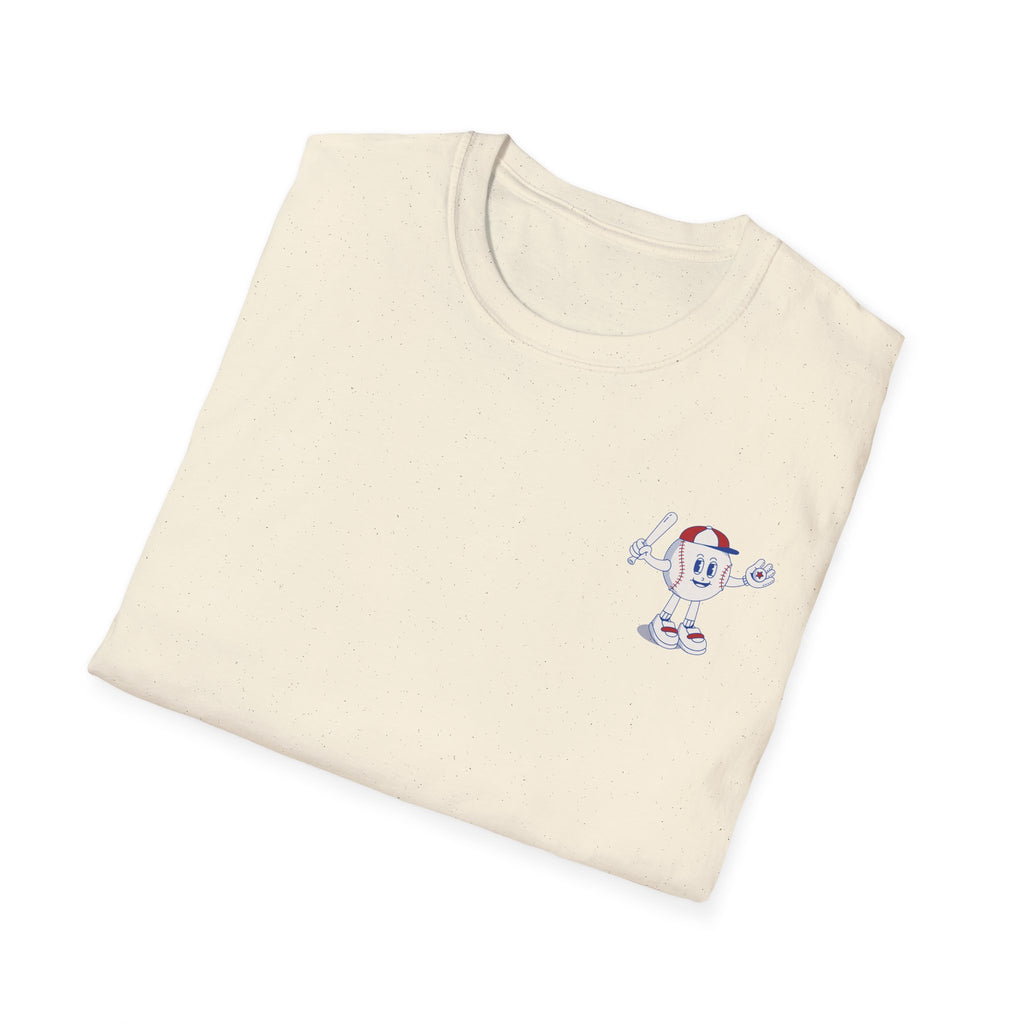 Retro Baseball Boy - Graphic Tee