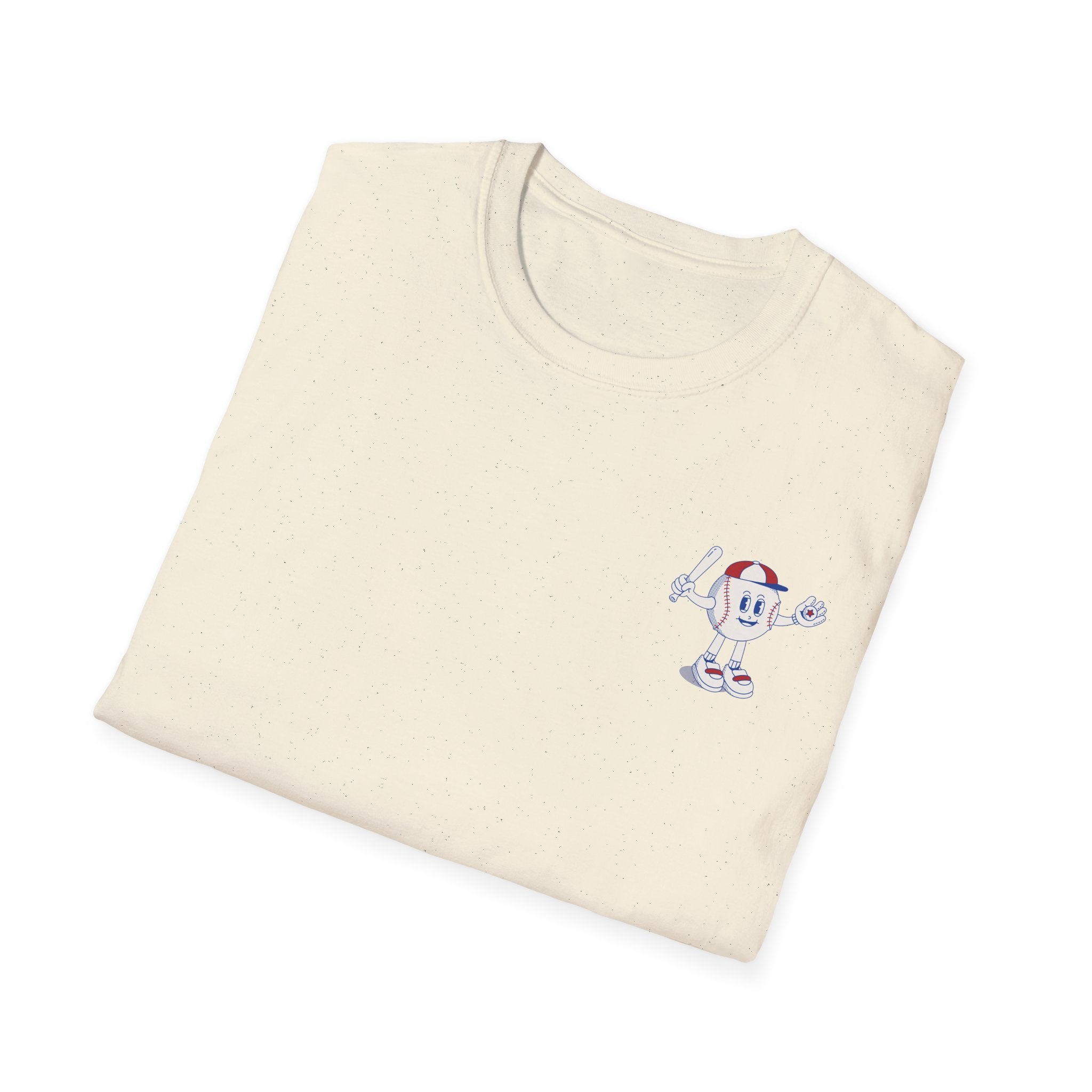 Retro Baseball Boy - Graphic Tee
