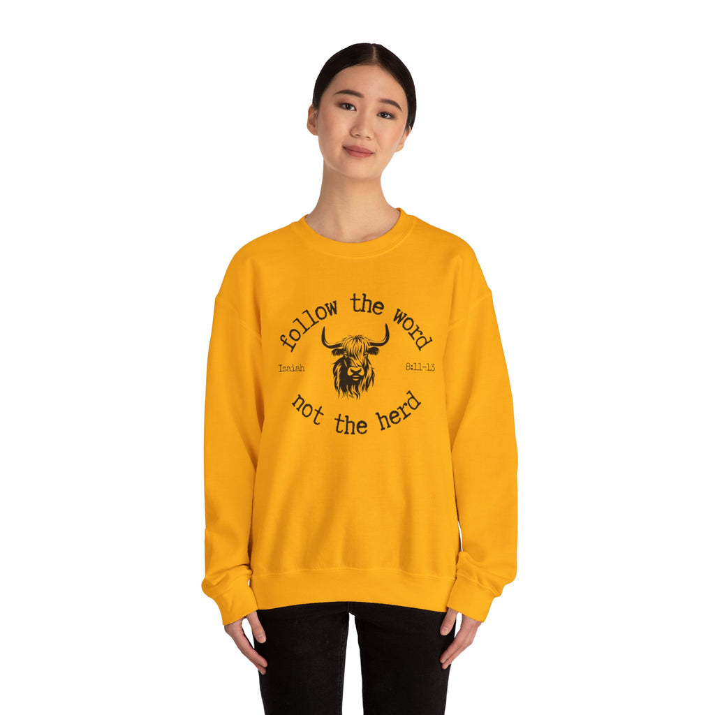 Isaiah 8:11-13 - Christian Crewneck Sweatshirt