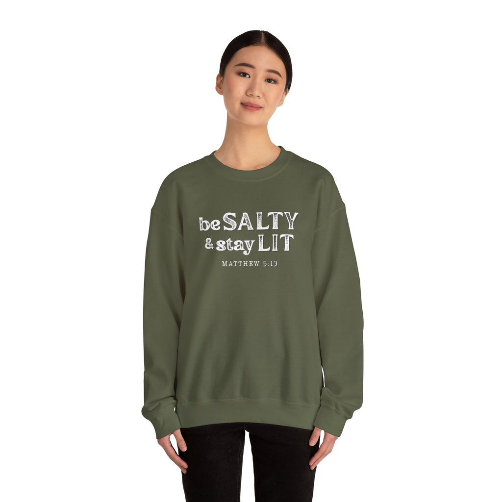 Matthew 5:13 - Christian Crewneck Sweatshirt