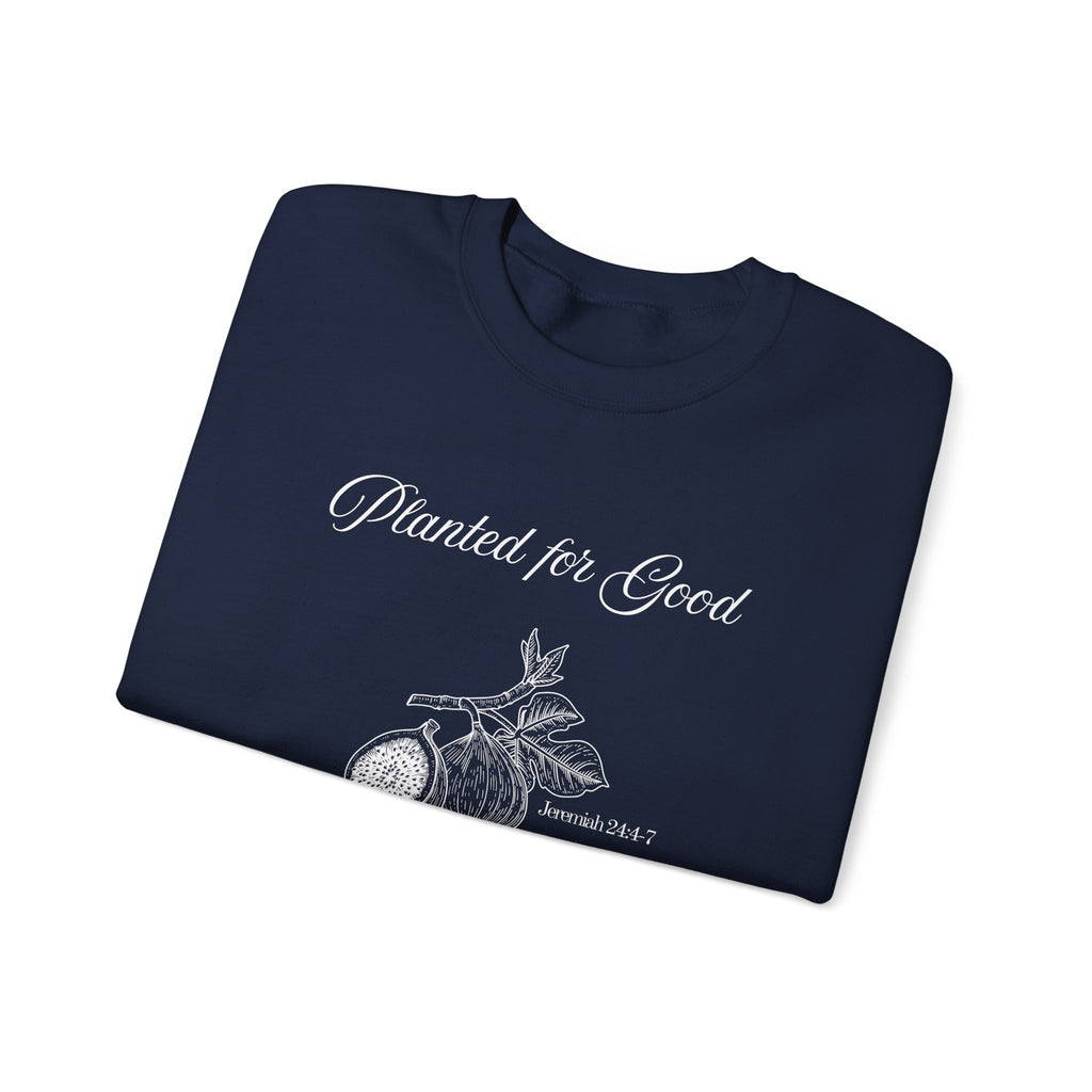 Jeremiah 24:4-7 - Christian Crewneck Sweatshirt