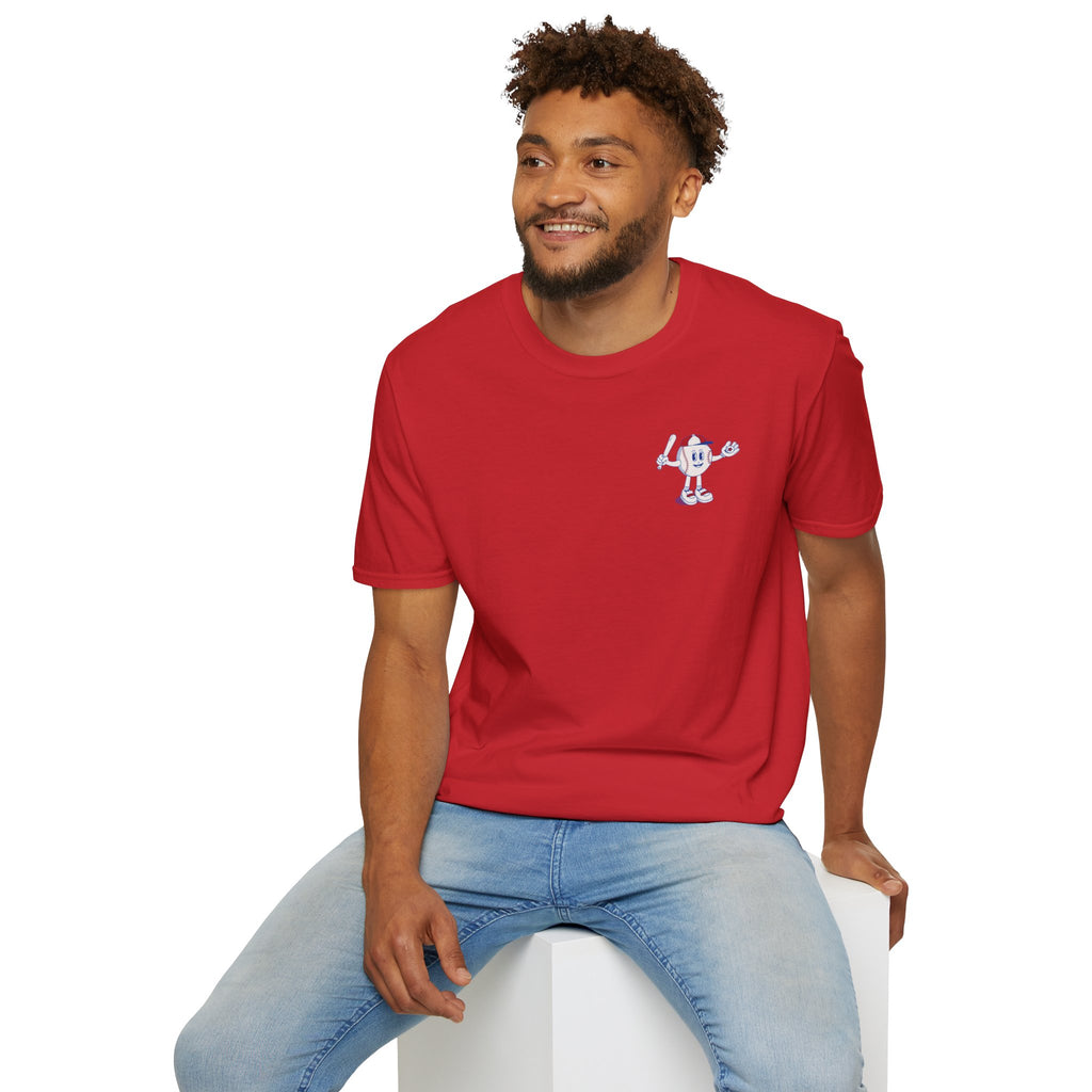 Retro Baseball Boy - Graphic Tee