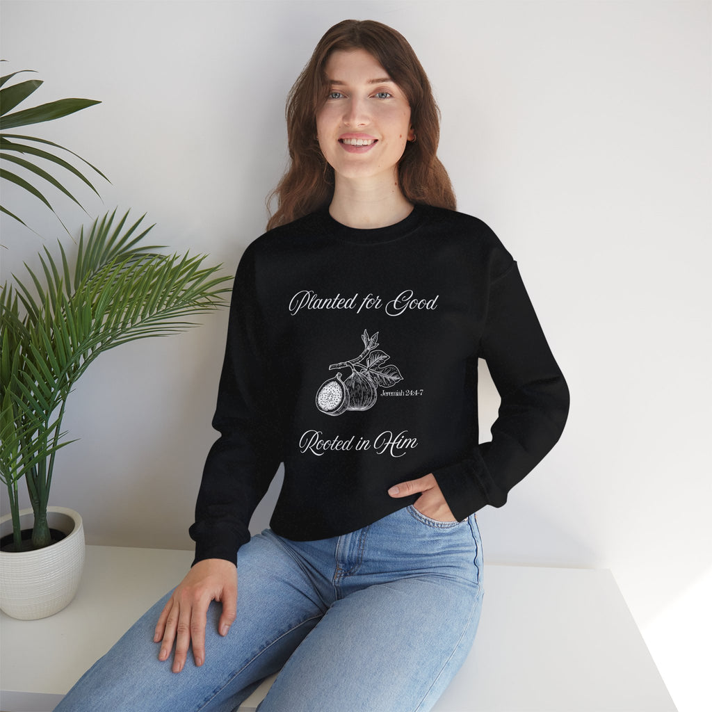 Jeremiah 24:4-7 - Christian Crewneck Sweatshirt