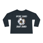 Soccer Work Hard Pray Hard - Toddler Long Sleeve