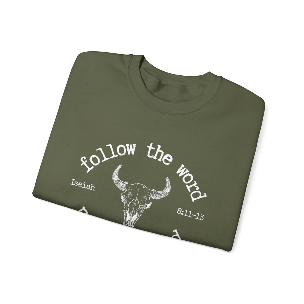 Isaiah 8:11-13 - Christian Crewneck Sweatshirt
