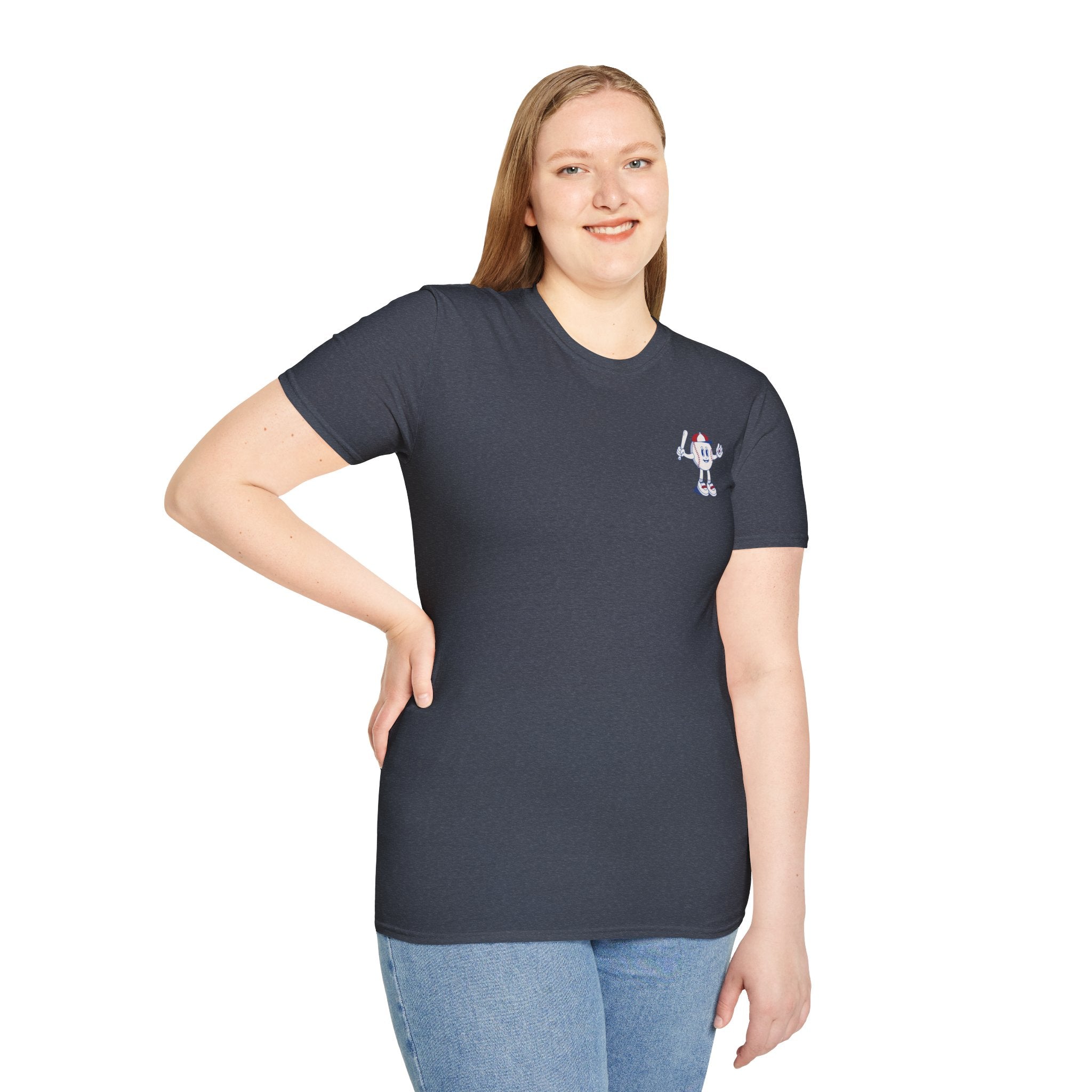Retro Baseball Boy - Graphic Tee