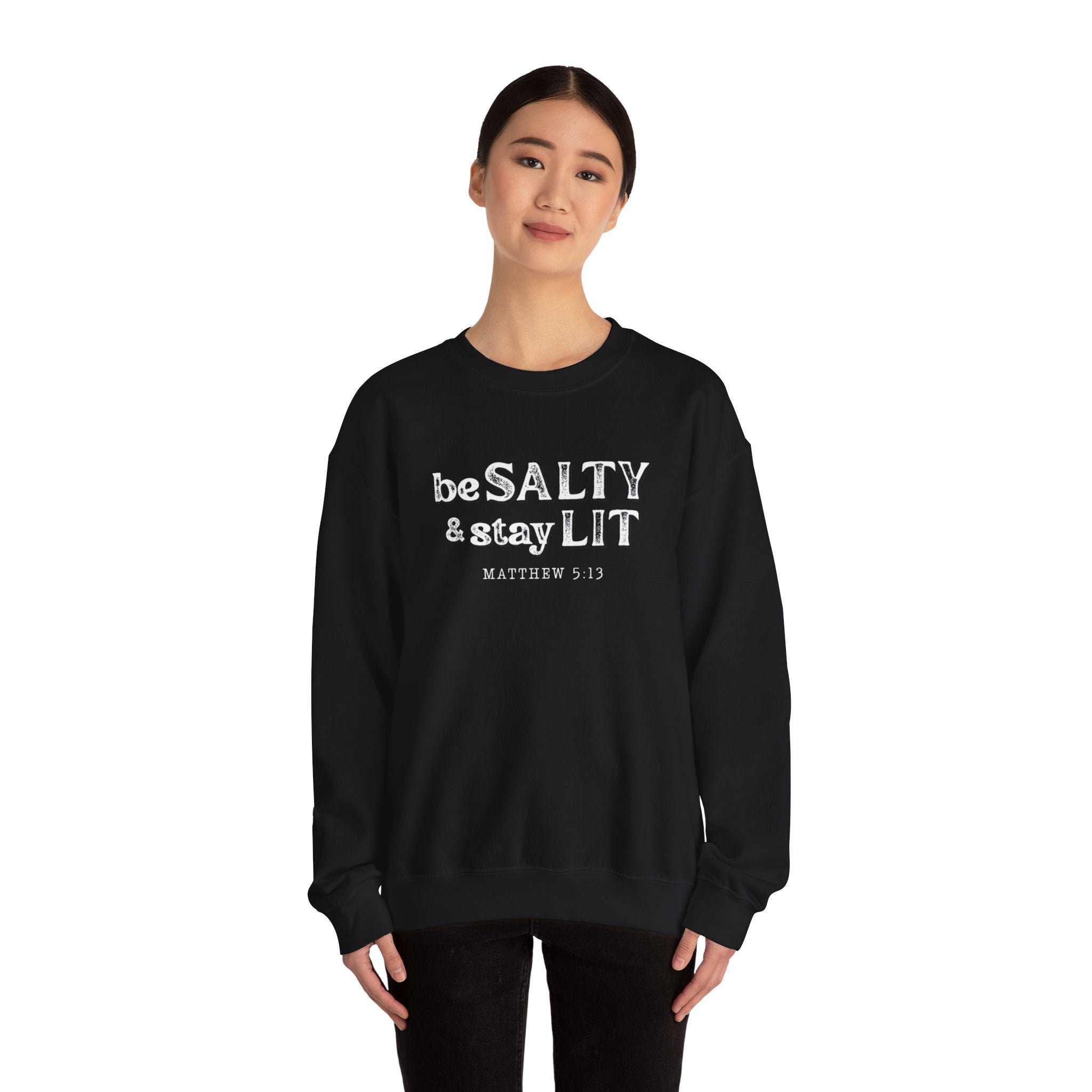 Matthew 5:13 - Christian Crewneck Sweatshirt