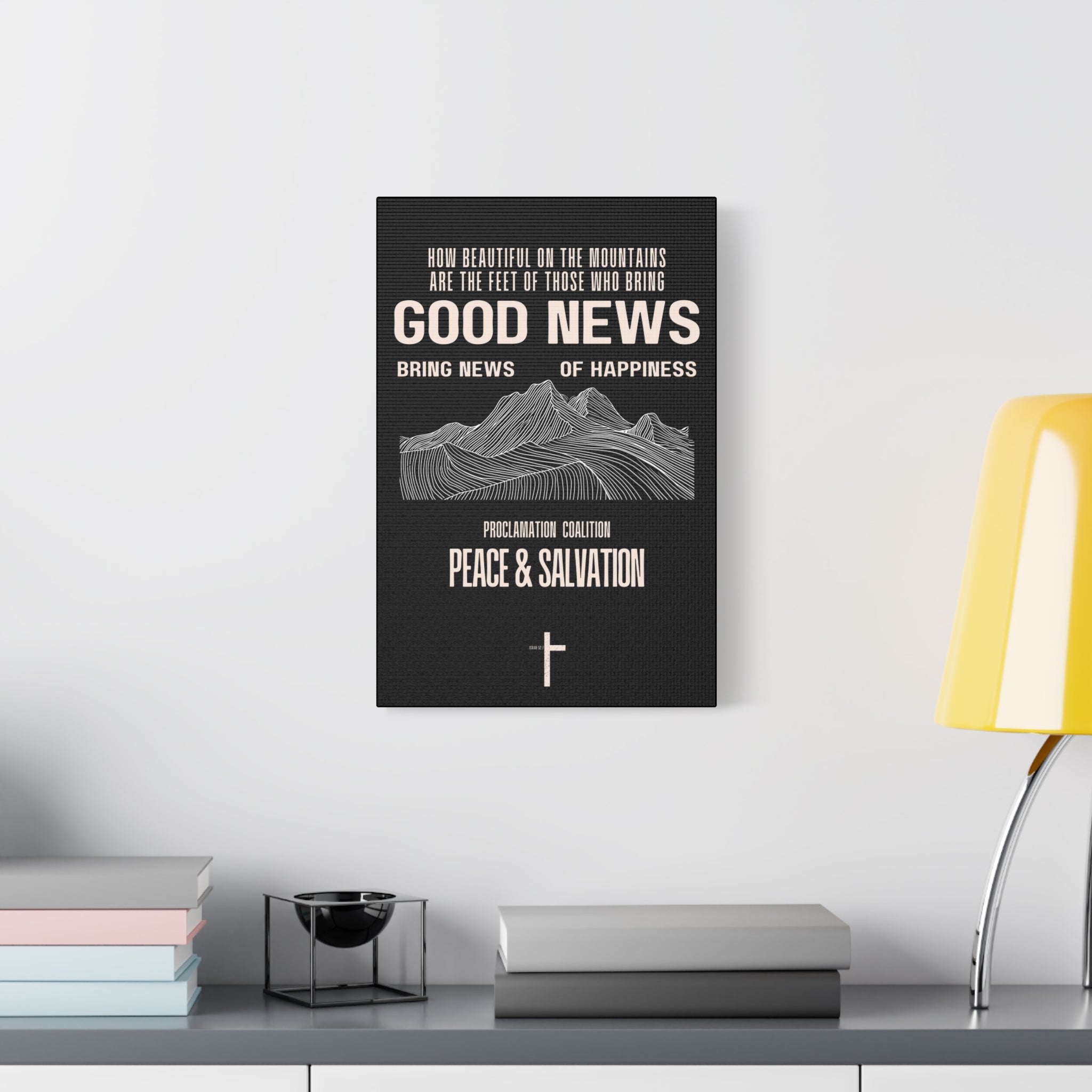 Isaiah 52:7 - Christian Wall Art