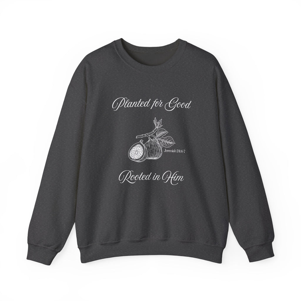 Jeremiah 24:4-7 - Christian Crewneck Sweatshirt