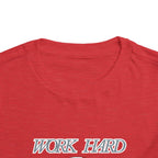 Soccer Work Hard Pray Hard - Toddler Tee