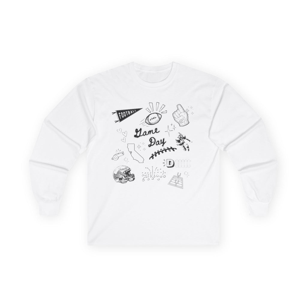 Football (CA) Game Day - Graphic Long Sleeve