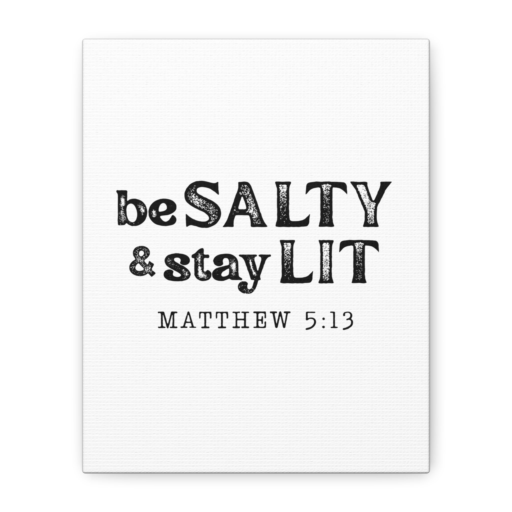 Matthew 5:13 - Christian Wall Art