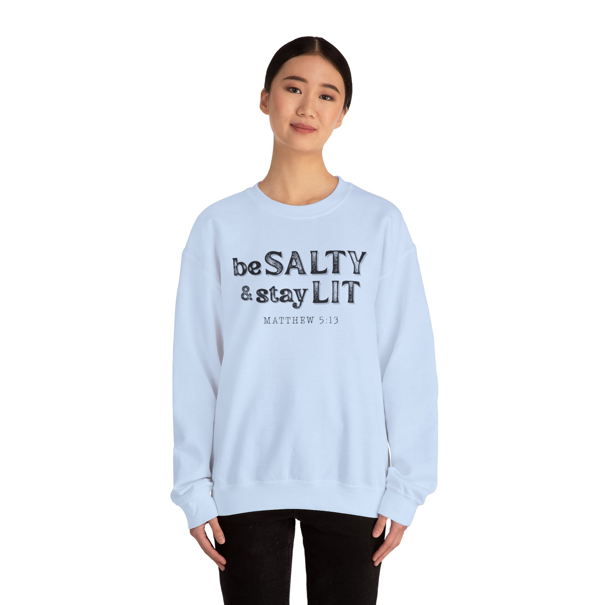 Matthew 5:13 - Christian Crewneck Sweatshirt