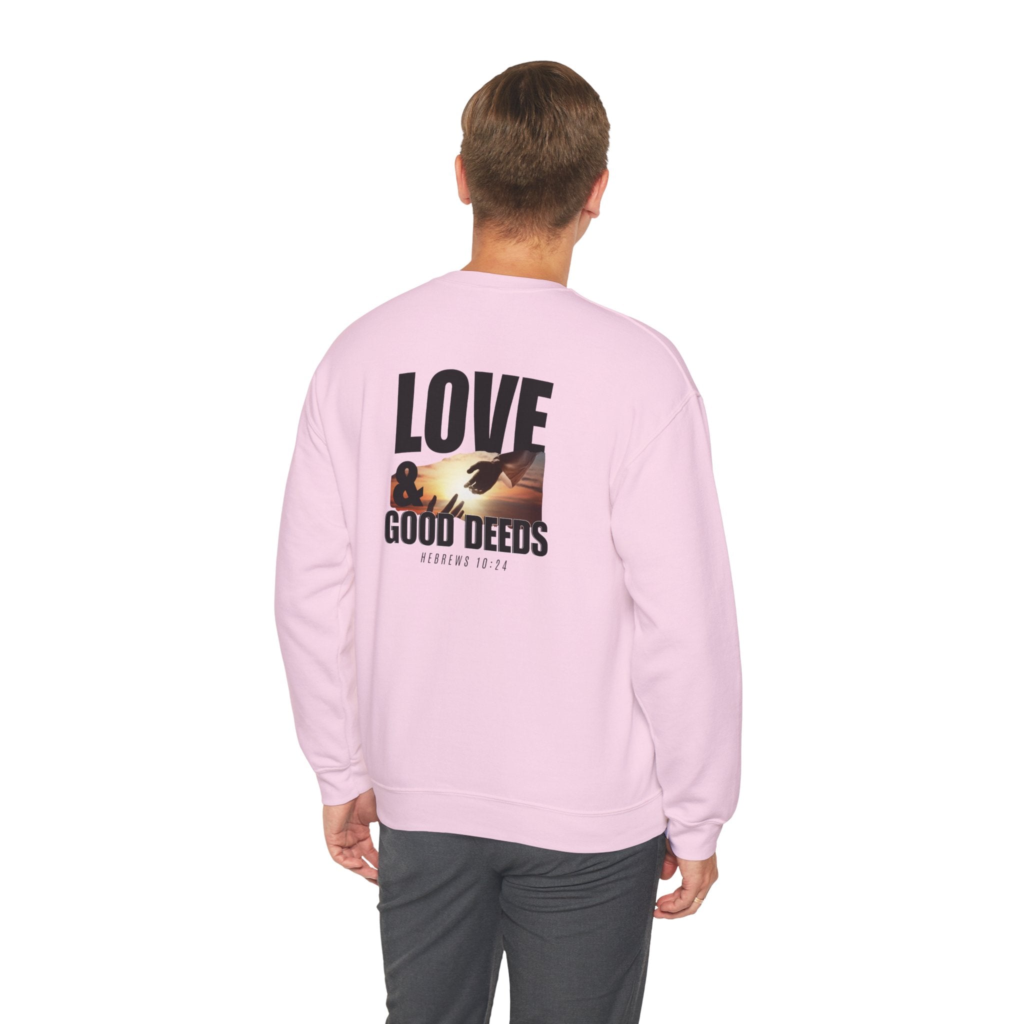 Hebrews 10:24 - Christian Crewneck Sweatshirt