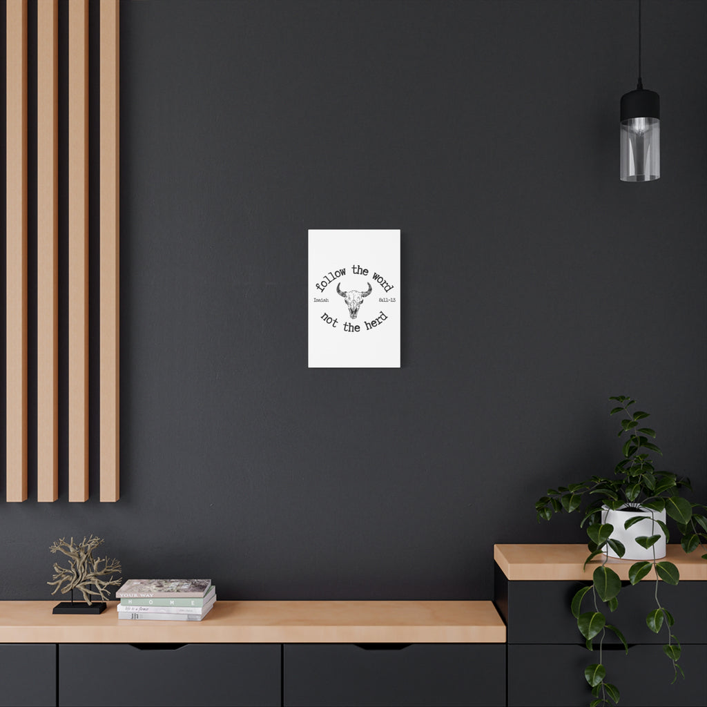 Isaiah 8:11-13 - Christian Wall Art