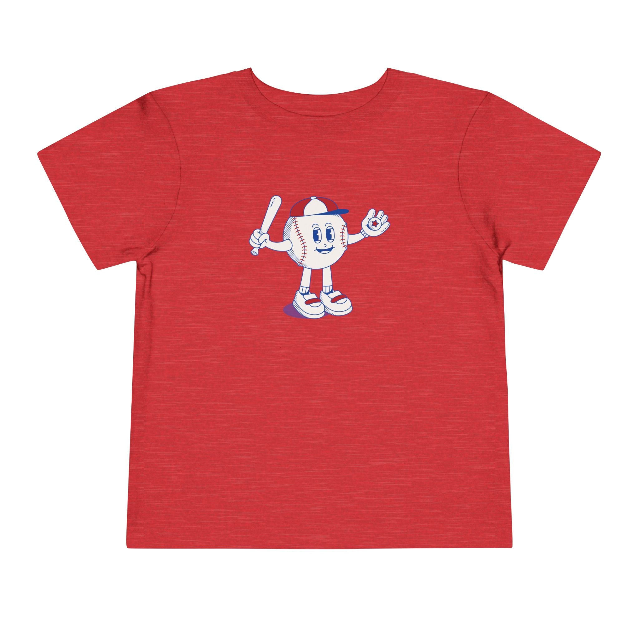 Retro Baseball Boy - Toddler Tee