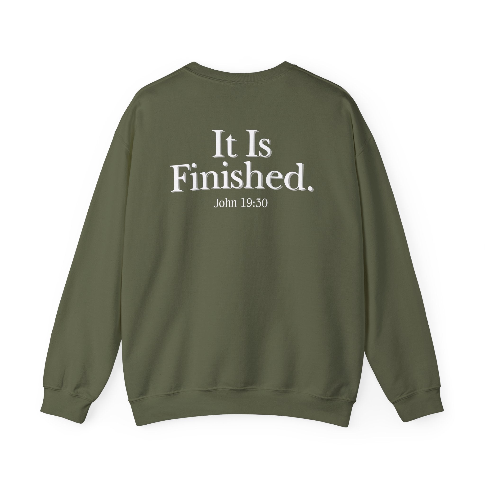 John 19:30 - Christian Crewneck Sweatshirt