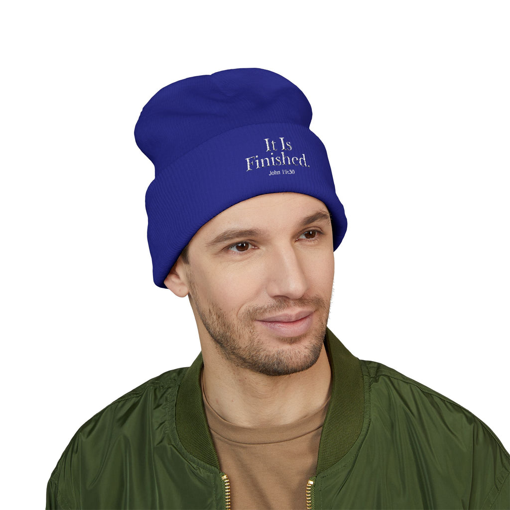 John 19:30 - Christian Beanie (Embroidered)