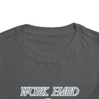 Soccer Work Hard Pray Hard - Toddler Tee