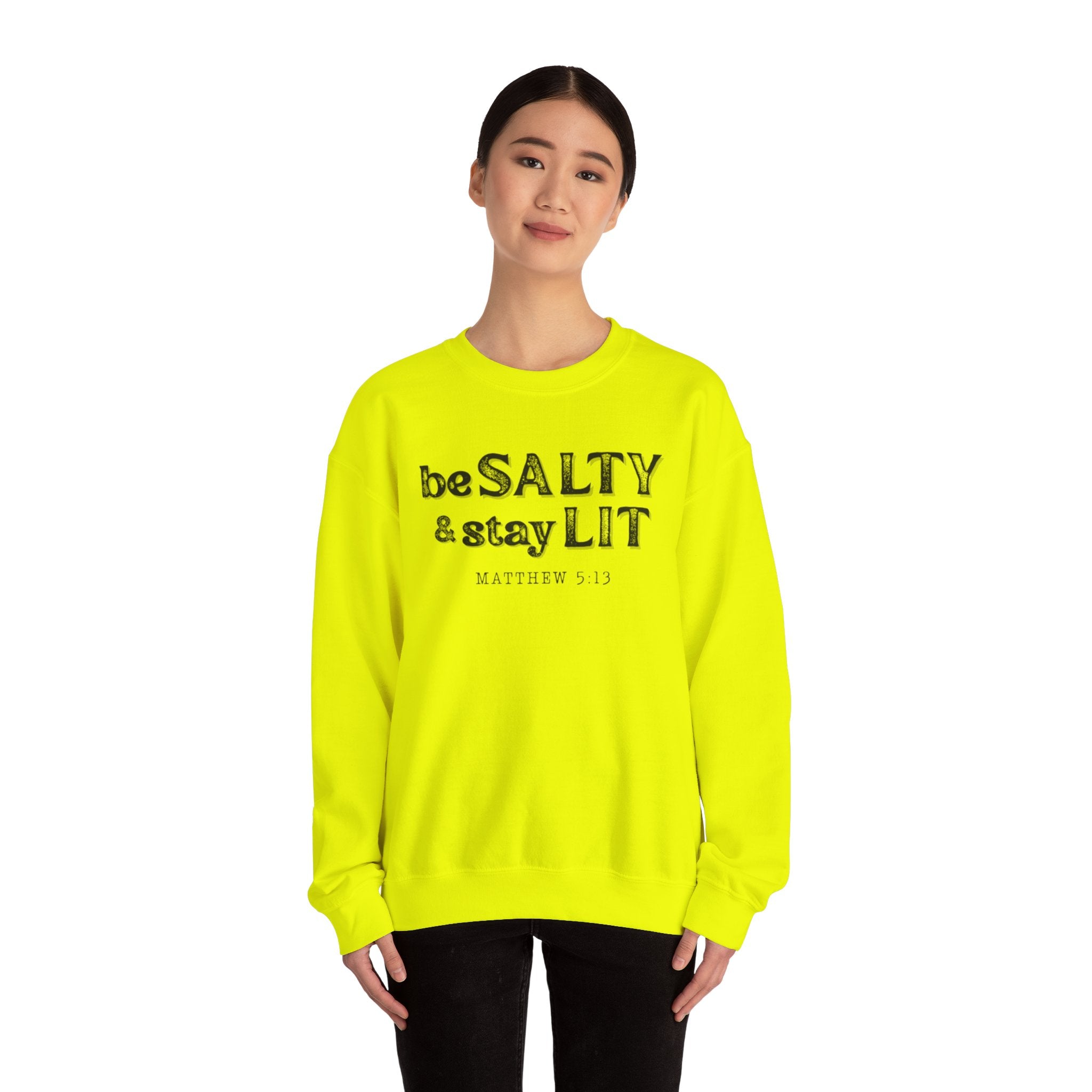 Matthew 5:13 - Christian Crewneck Sweatshirt