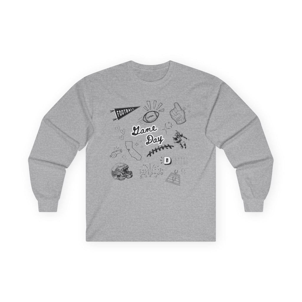 Football (CA) Game Day - Graphic Long Sleeve