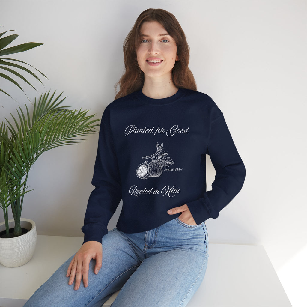 Jeremiah 24:4-7 - Christian Crewneck Sweatshirt