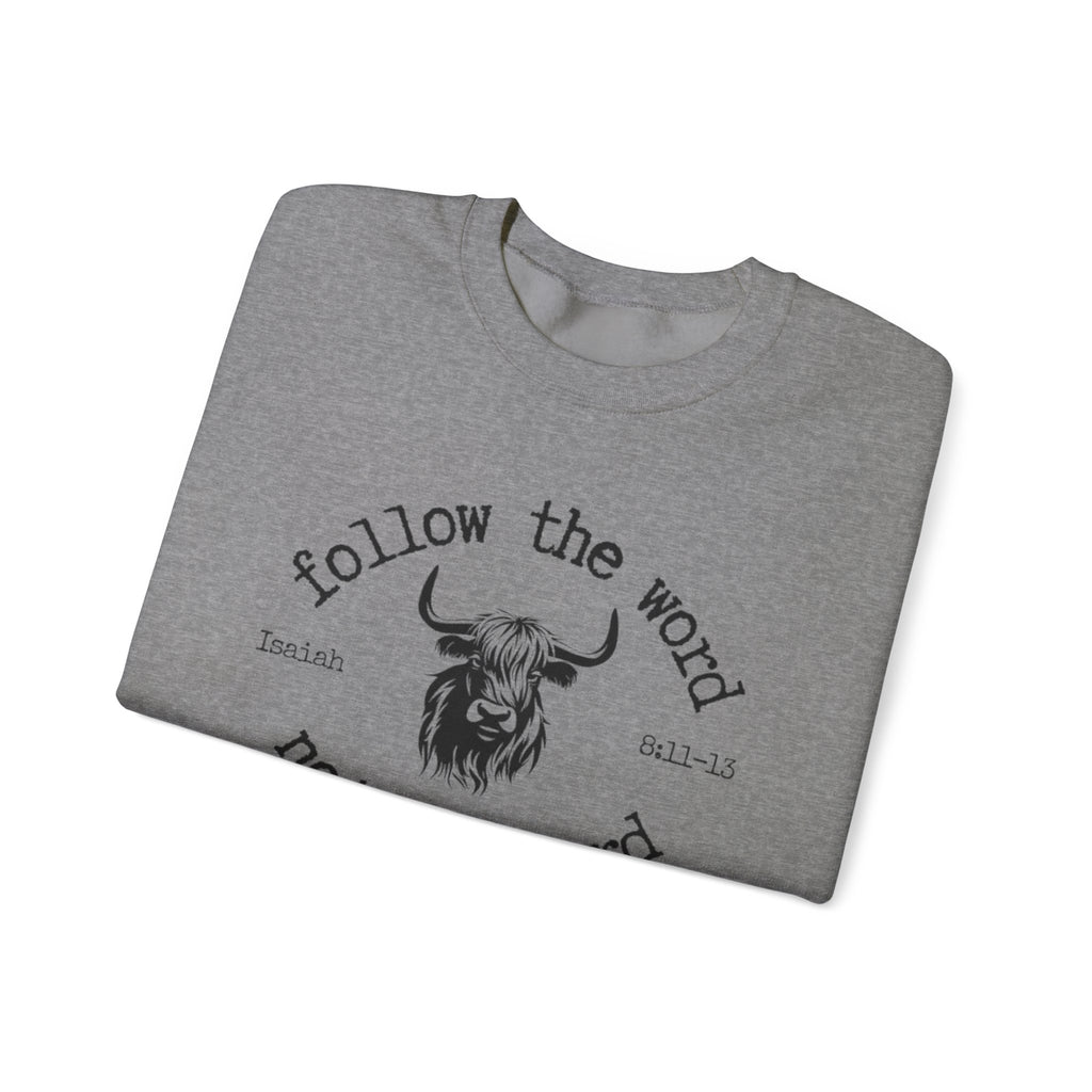 Isaiah 8:11-13 - Christian Crewneck Sweatshirt