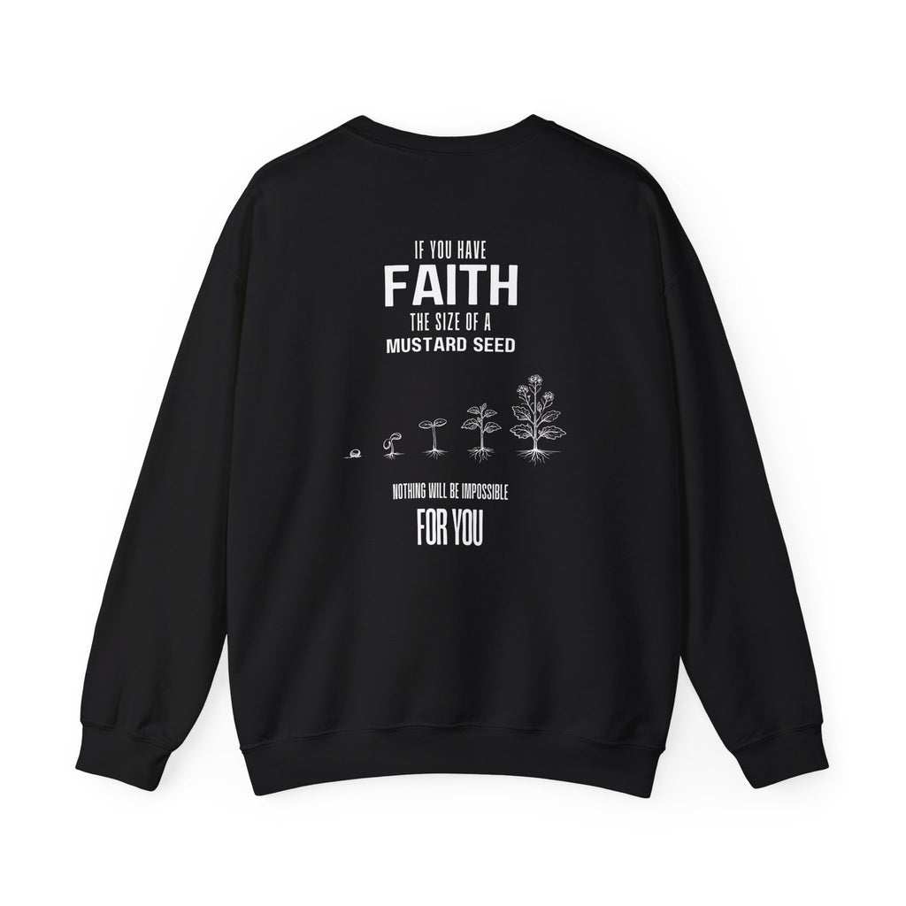 Matthew 17:20 - Christian Crewneck Sweatshirt