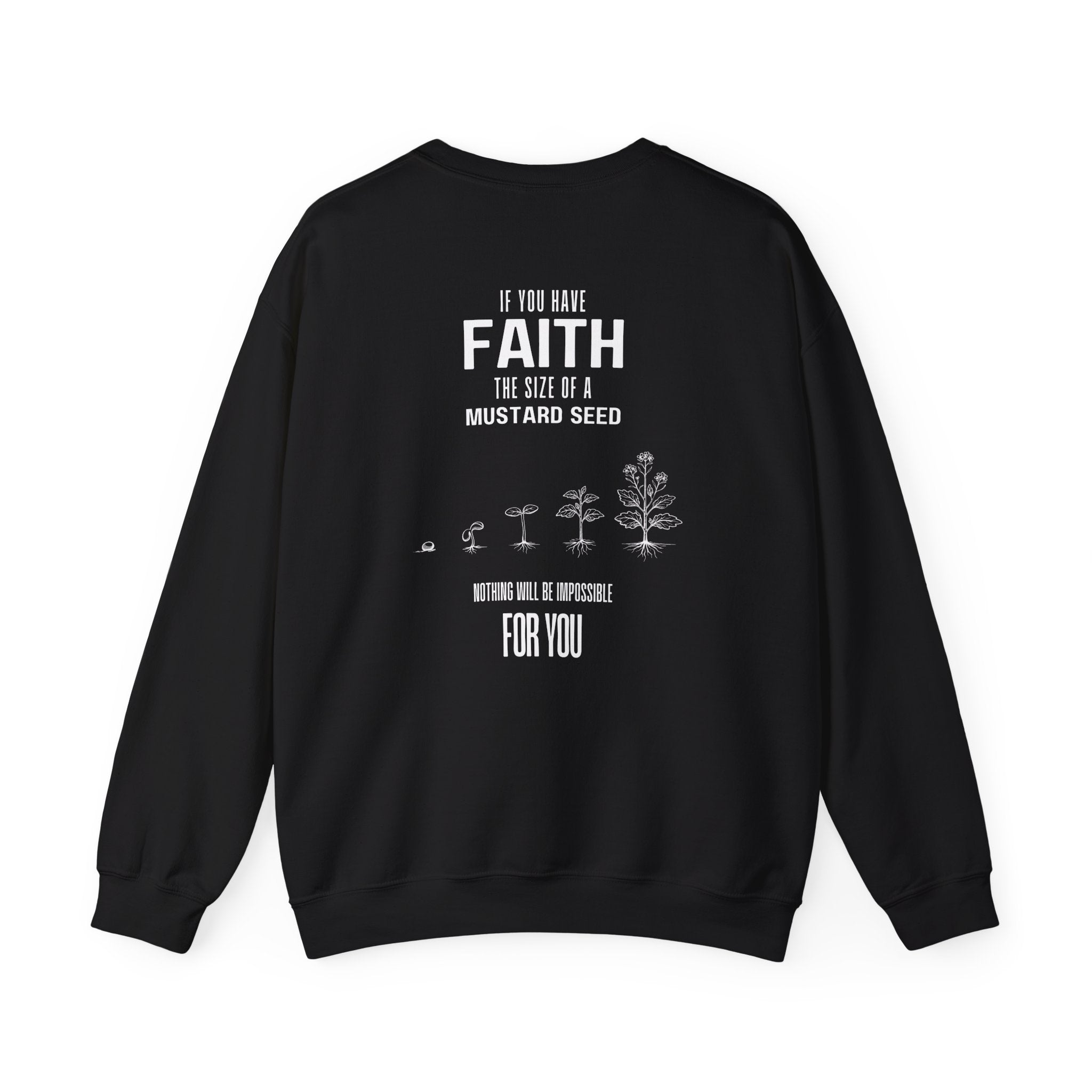 Matthew 17:20 - Christian Crewneck Sweatshirt