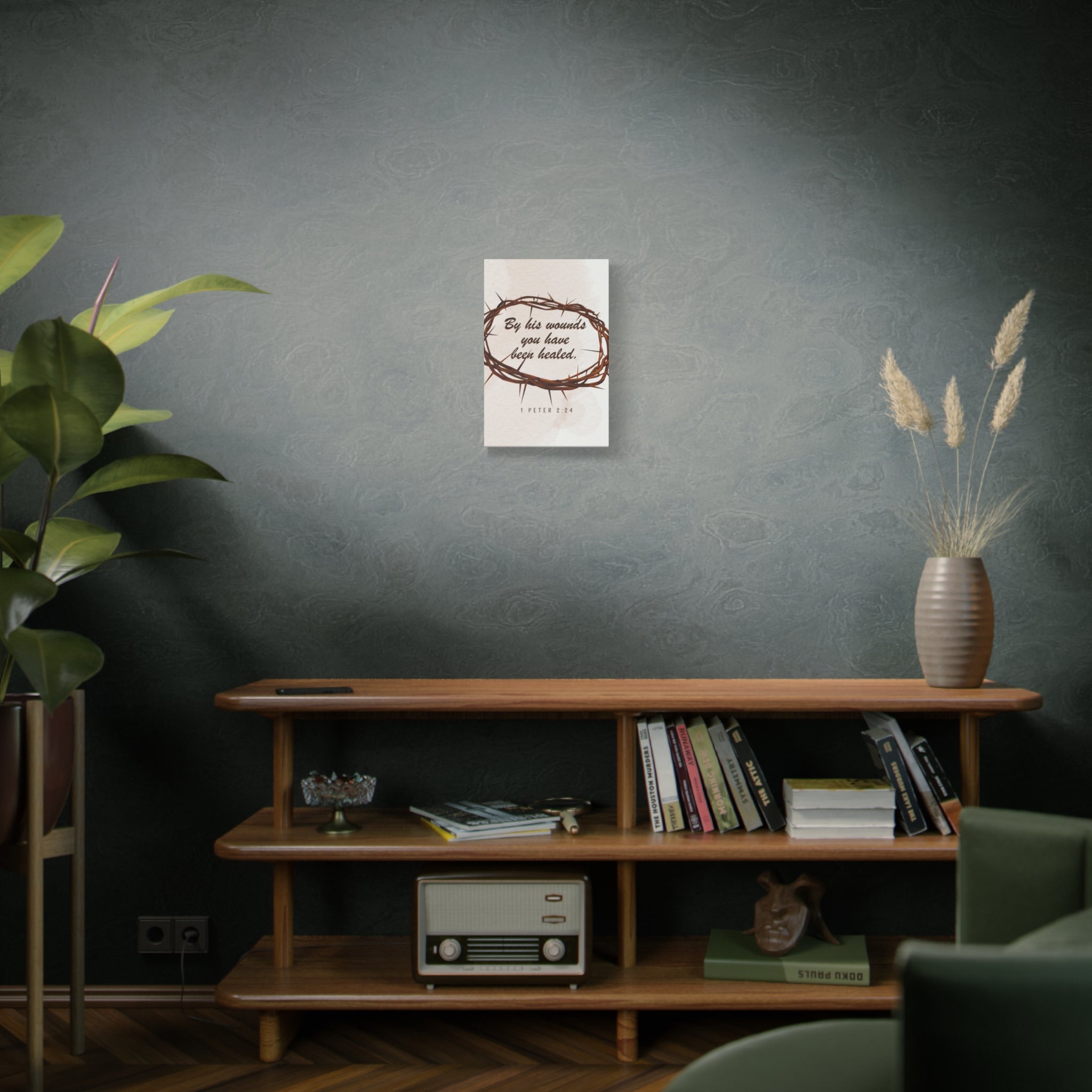 1 Peter 2:24 - Christian Wall Art